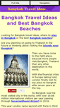 Mobile Screenshot of bangkok-travel-ideas.com
